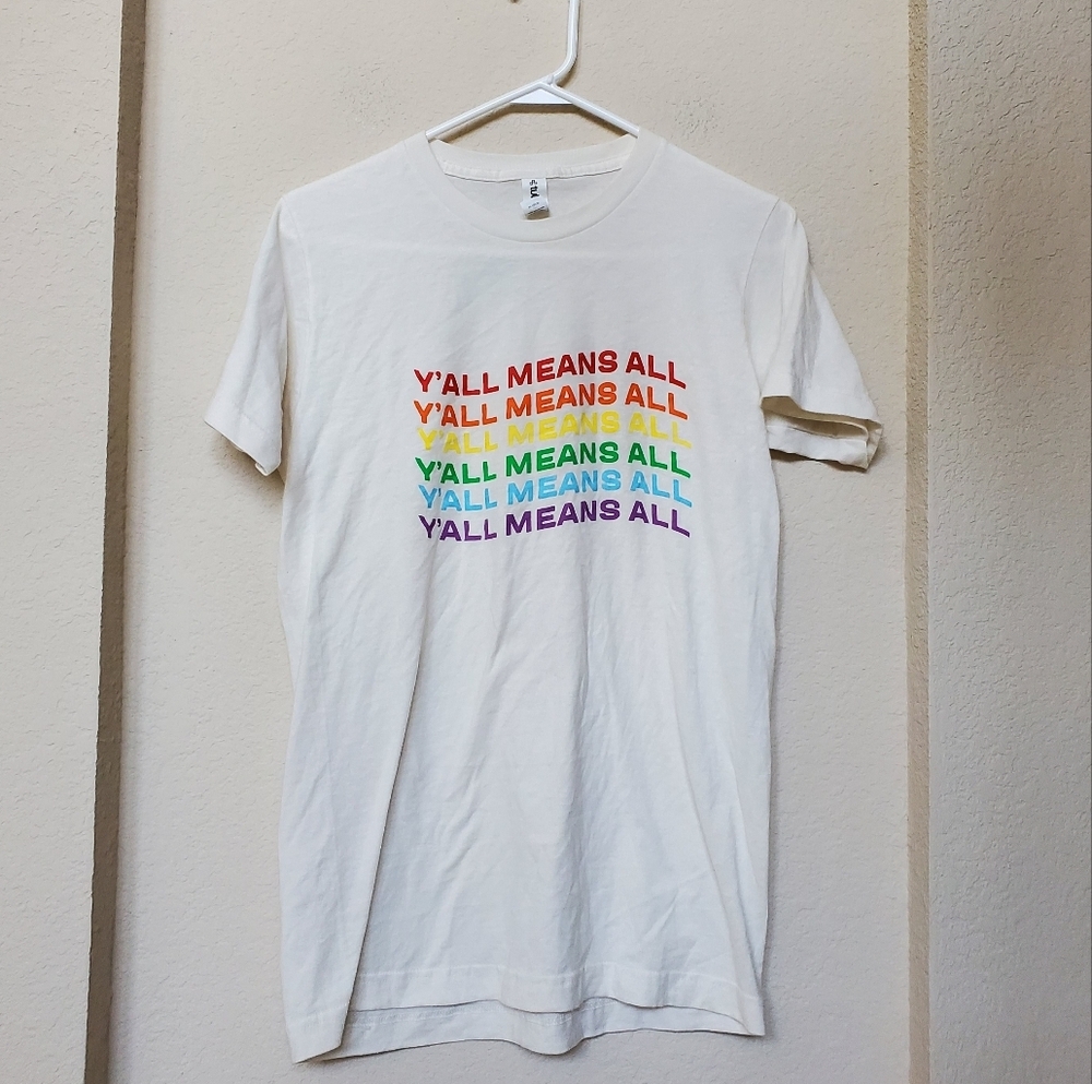 Tultex Cream Deep Eddy Vodka Tee.  Size Small